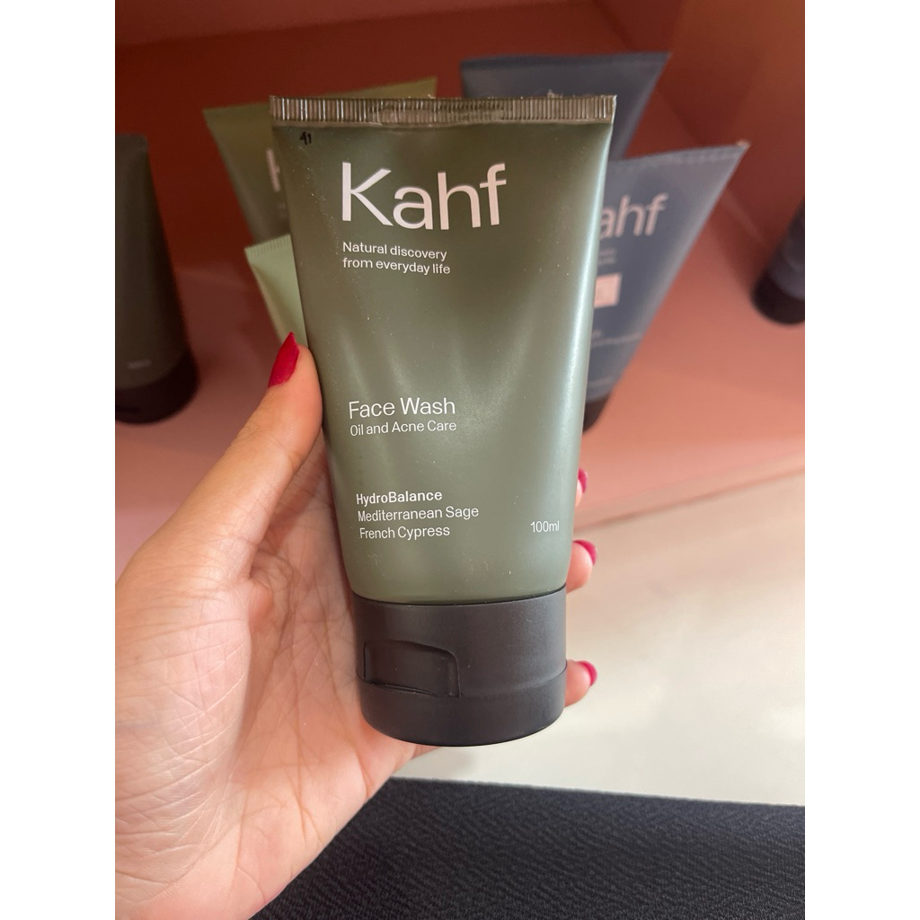 face wash oil and acne care kahf