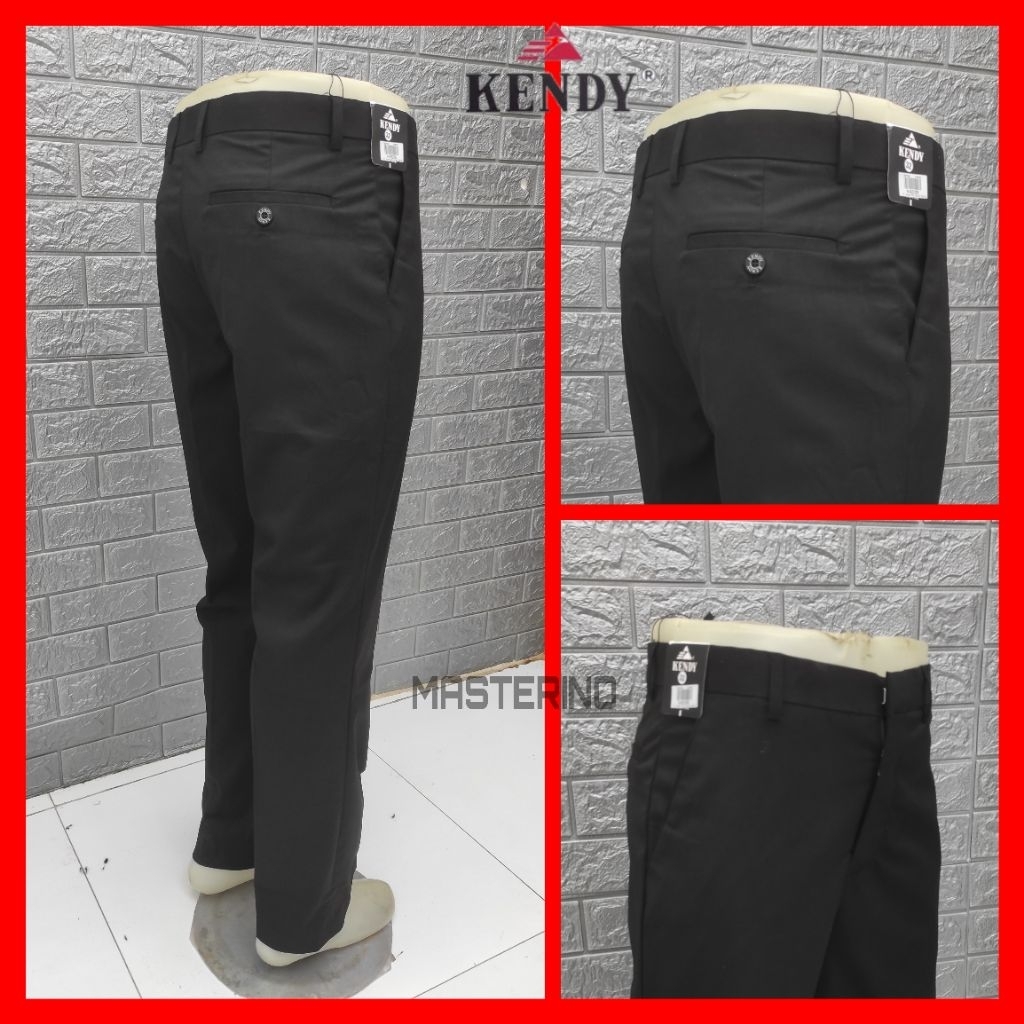 KENDY size 27-38 / CELANA KAIN FORMAL PRIA / CELANA KAIN KERJA KANTOR / CELANA KAIN HITAM PRIA / CEL