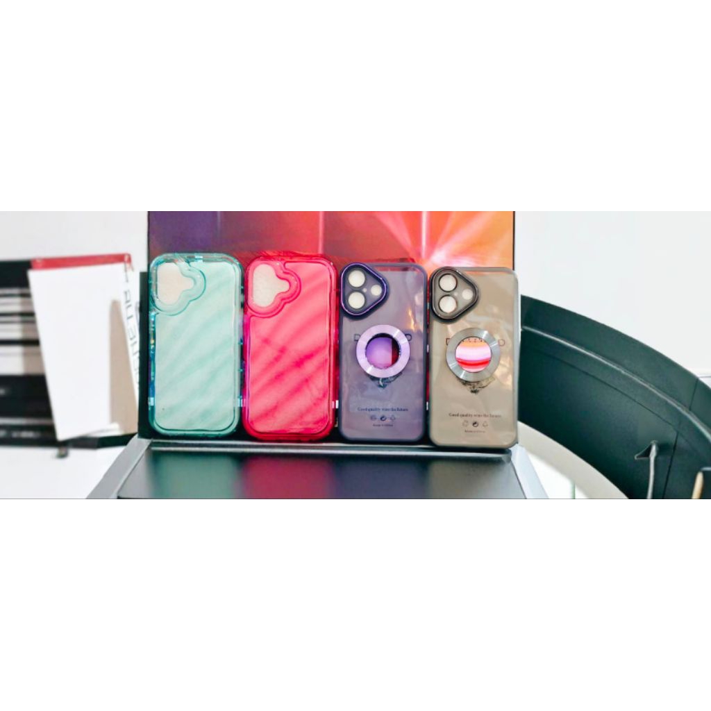 Case HP Bening motif / Softcase Transparan motif/Case Chrome IMD  IPHONE 16