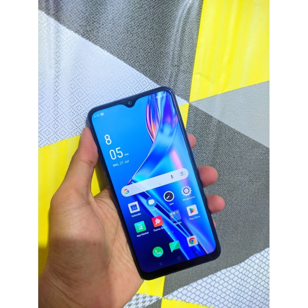 OPPO A12 RAM 4GB/64GB SECOND RESMI BERGARANSI DAN BISA RETUR YA
