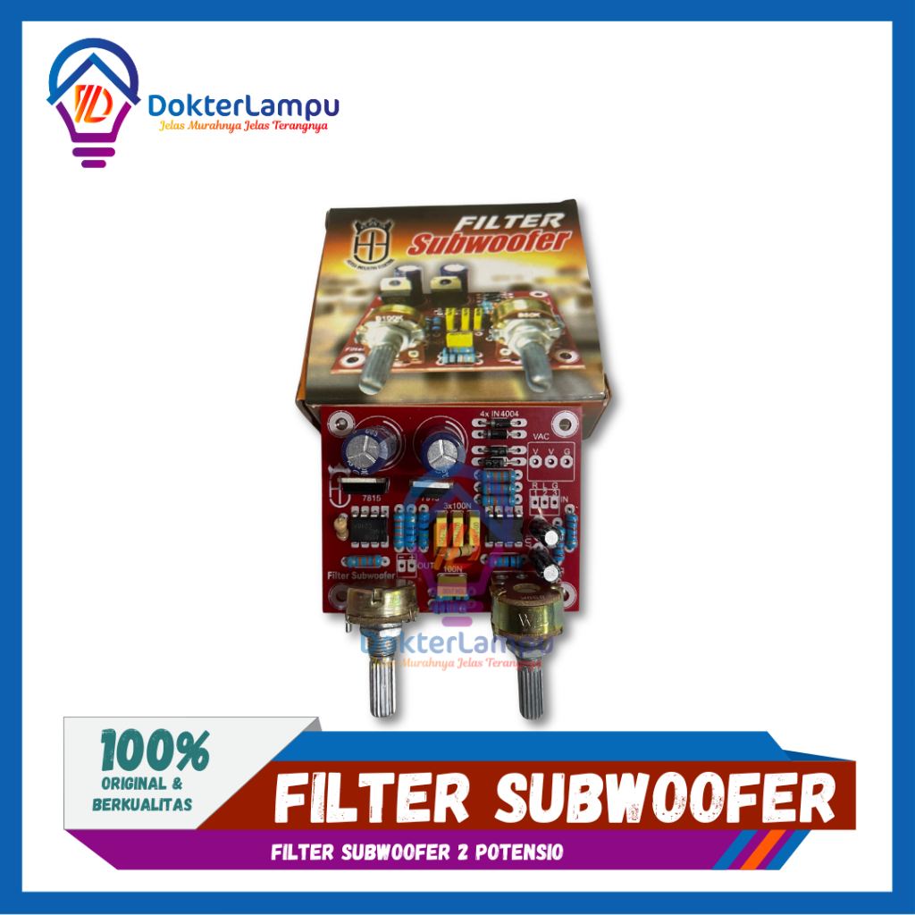 Filter Subwoofer 2 potensio