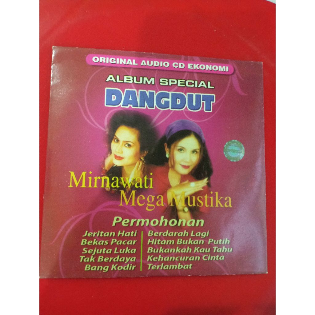 CD ALBUM SPECIAL DANGDUT MIRNAWATI & MEGA MUSTIKA