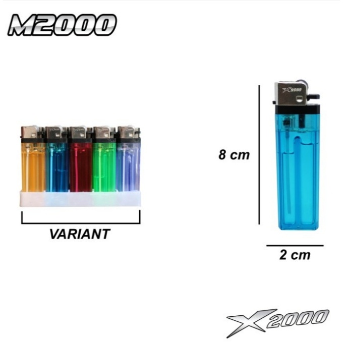 Korek Api Gas Lighter x2000 Xl-072 / Korek Roda (1pcs)