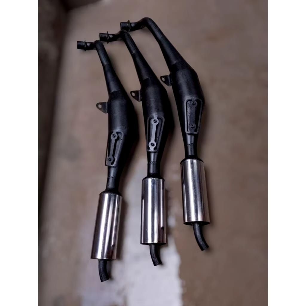 AHM Exhaust Yamaha ss /Ss2/y110/F1zr exhaust standard racing AHM Ss two