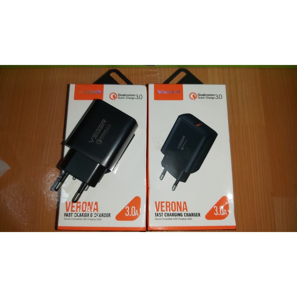 Charger Veger Verona Fast Charging beli 2 lebih murah
