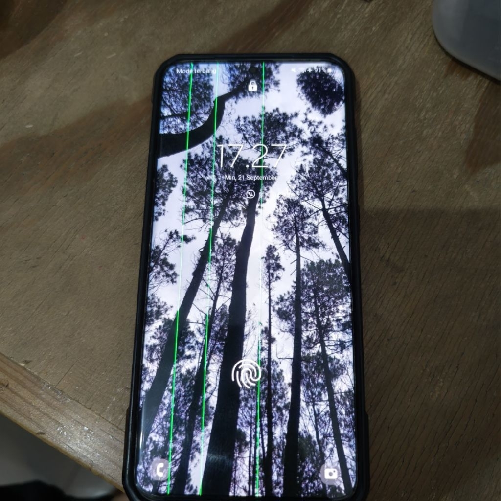 DIJUAL HP SAMSUNG S20 SECOND HAND KEADAAN GREEN LINE