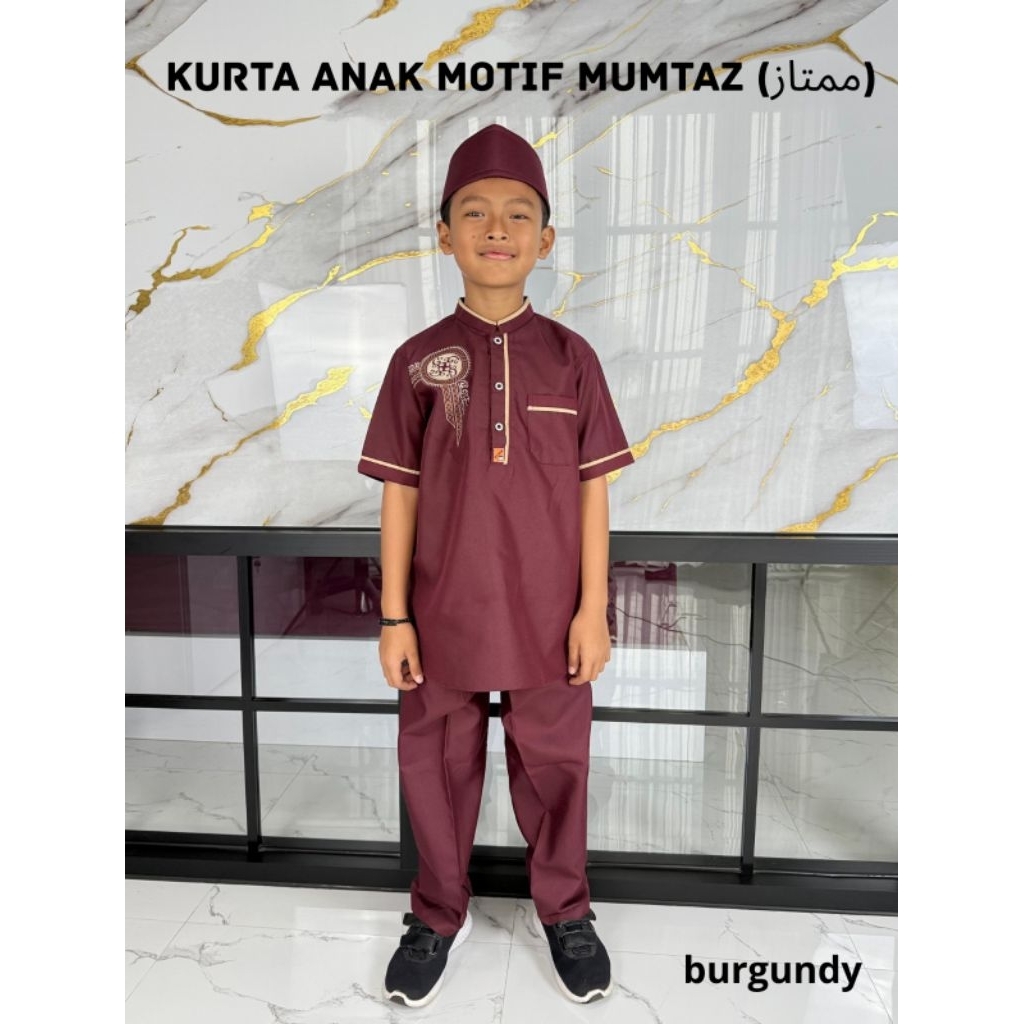 NOS_AGNINA KOKO KURTA Anak Toyobo Deluxe Premium Motif MUMTAZ 1-15 th