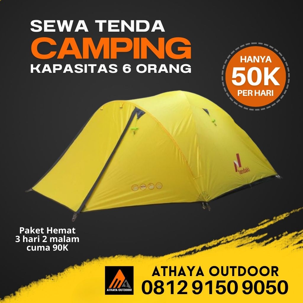 Sewa Tenda Camping 6p Bekasi - Athaya Outdoor