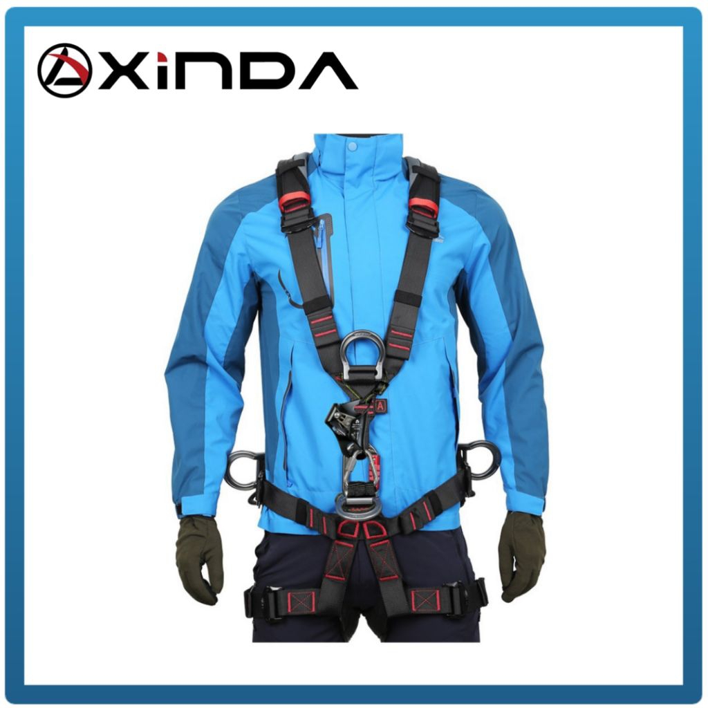 Full Body Harnes Xinda A9550 With Lanyard Double hook Absorber / Body Harnes Xinda Astro Bod
