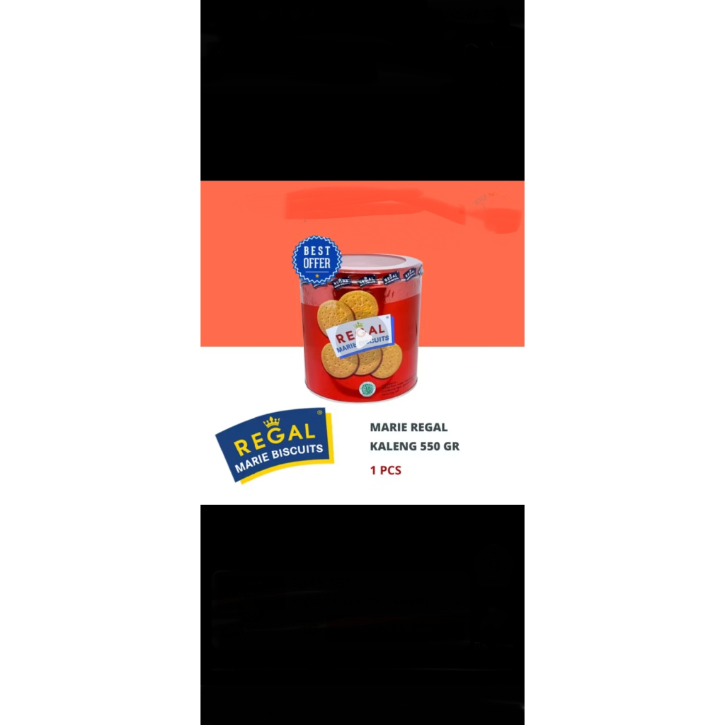 REGAL MARIE KALENG 550GR