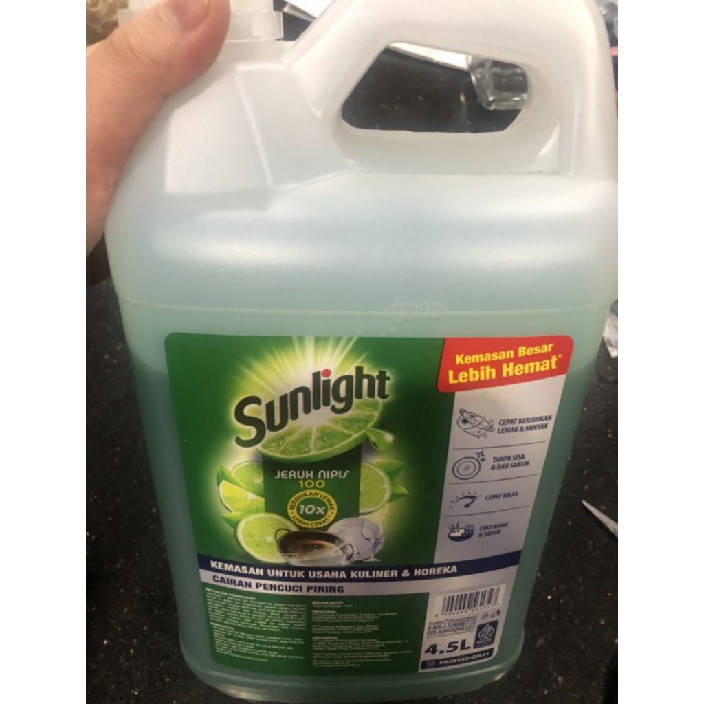 PROMO MURAH SUNLIGHT 5 LITER LEBIH IRIT PEMAKAIN