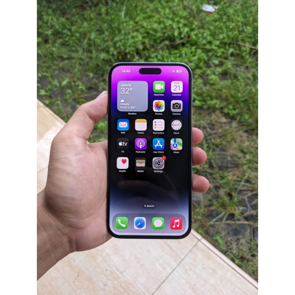 iPhone 14 Pro Max 1TB Purple Singapore Beacukai