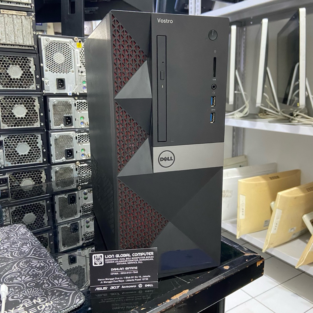 cpu pc dell vostro i5-gen7 ram 8gb hdd 500gb