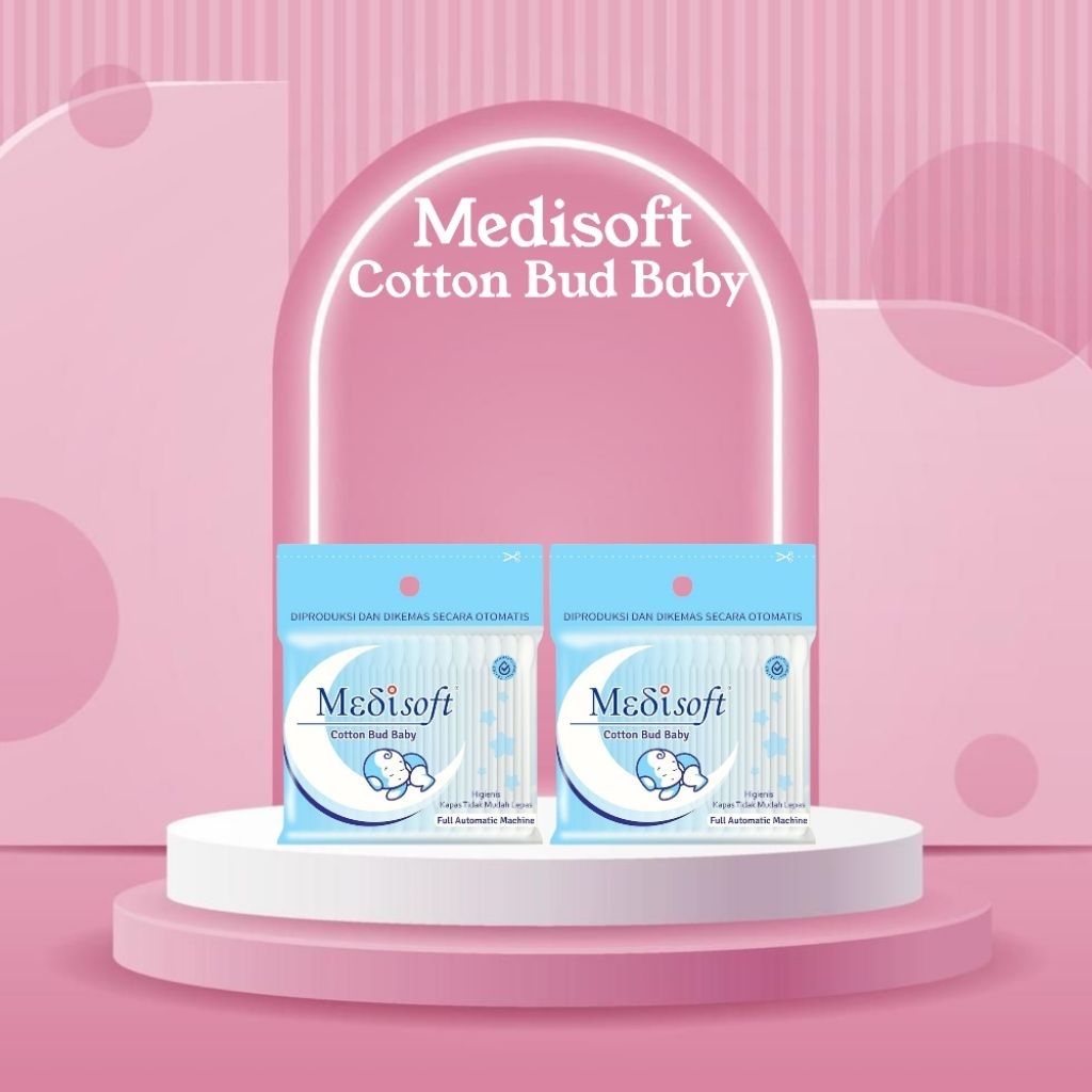 MEDISOFT COTTON BUD BABY 100 | COTTON BUD MURAH | COTTON BUD GROSIR | COTTON BUD LEMBUT