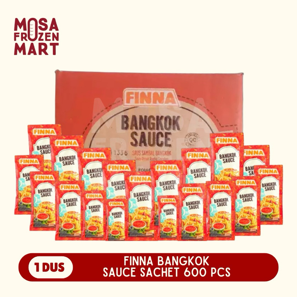 Finna Bangkok Sauce Sachet 1 Dus Isi 600 Pcs
