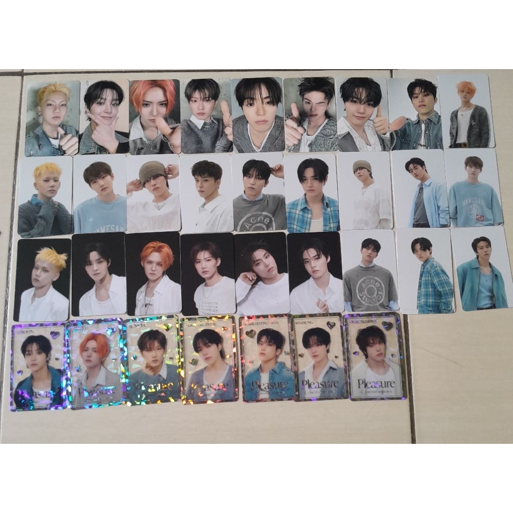 pc pob md pleasure tc trading card hyunsuk jihoon yoshi junkyu haruto jaehyuk asahi jeongwoo junghwa