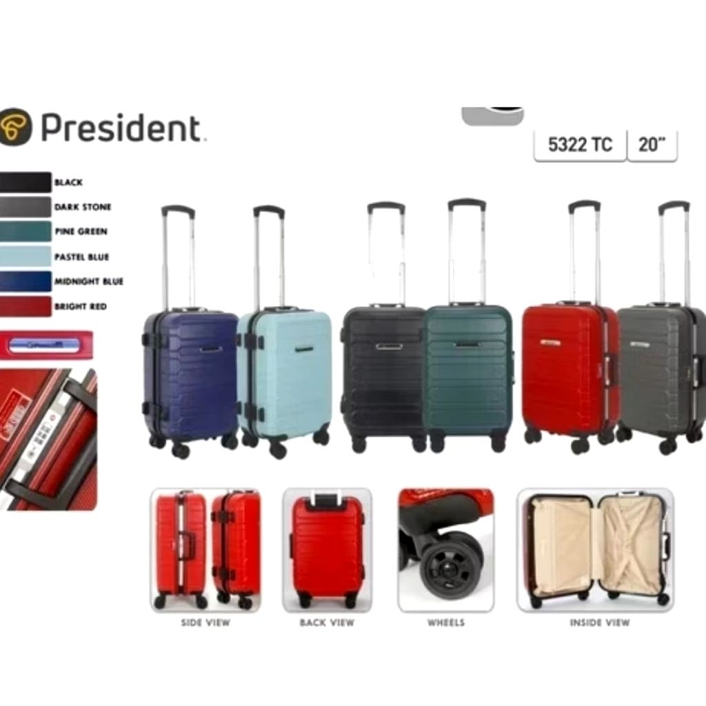 KOPER PRESIDENT ORIGINAL GARANSI