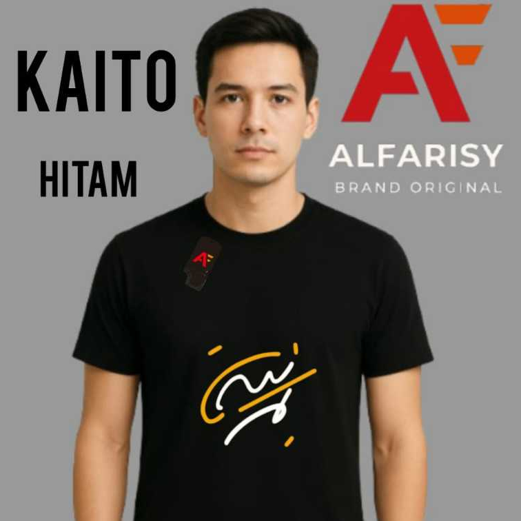 KAOS DISTRO PRIA / KAOS DISTRO ORIGINAL / BAJU DISTRO PRIA - KAITO SERIES ALFARISY BRAND ORIGINAL