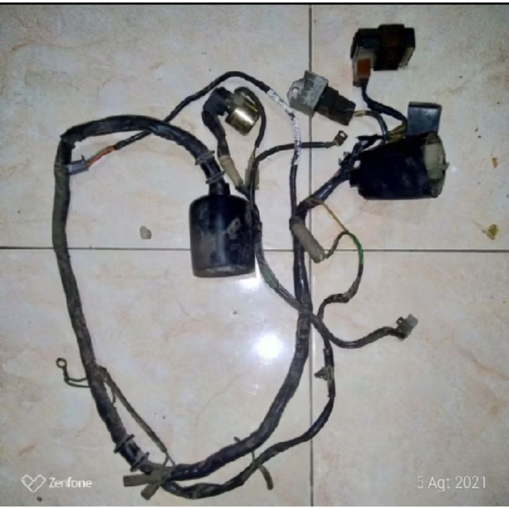 kabel body full set ECU kiprok Honda Supra x lama atau Astrea grand Supra fit new Revo lama original