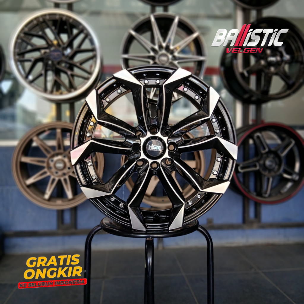 Velg Racing Terlaris R16 HSR LABANG Untuk Mobil Agya Calya Fronx Fiesta Freed Yaris Pelek Ring 16