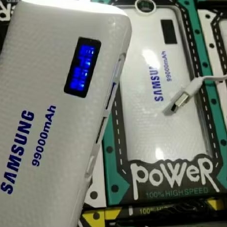 Power Bank Samsung 99000 mAh 2 USB LED Senter NO REAL CAPACITY Powerbank samsung Powerbeng Samsungda
