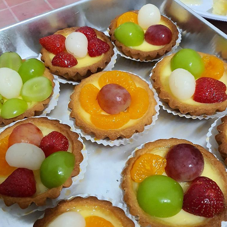 PIE BUAH SEGAR FRESH PREMIUM / MINI FRUIT PIE HOMEMADE PO 3 HARI