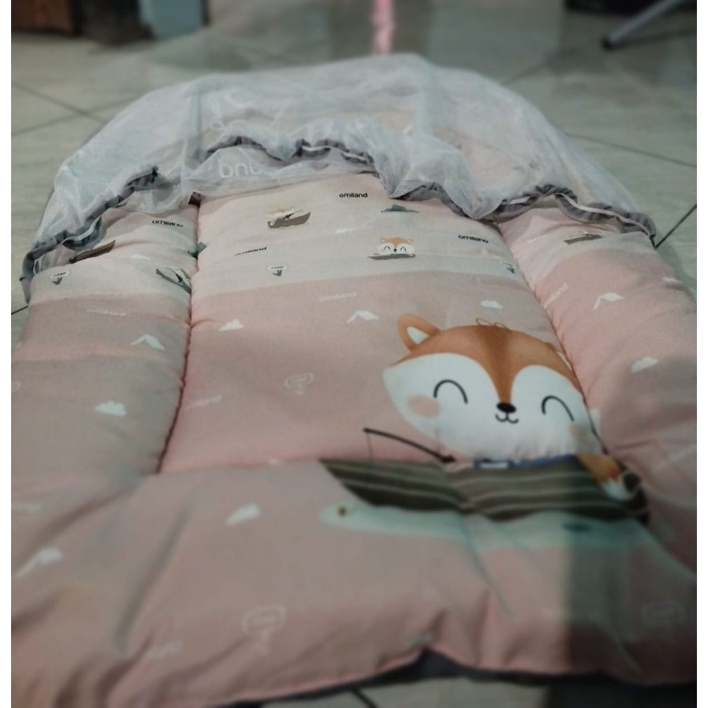 Omiland kasur lipat bayi preloved