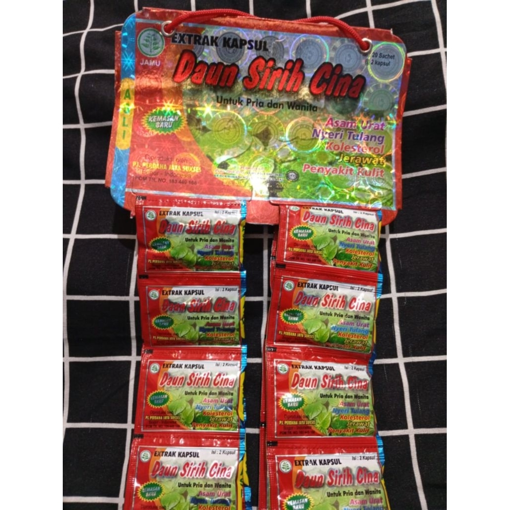 KAPSUL DAUN SIRIH CINA ASLI100% ORIGINAL