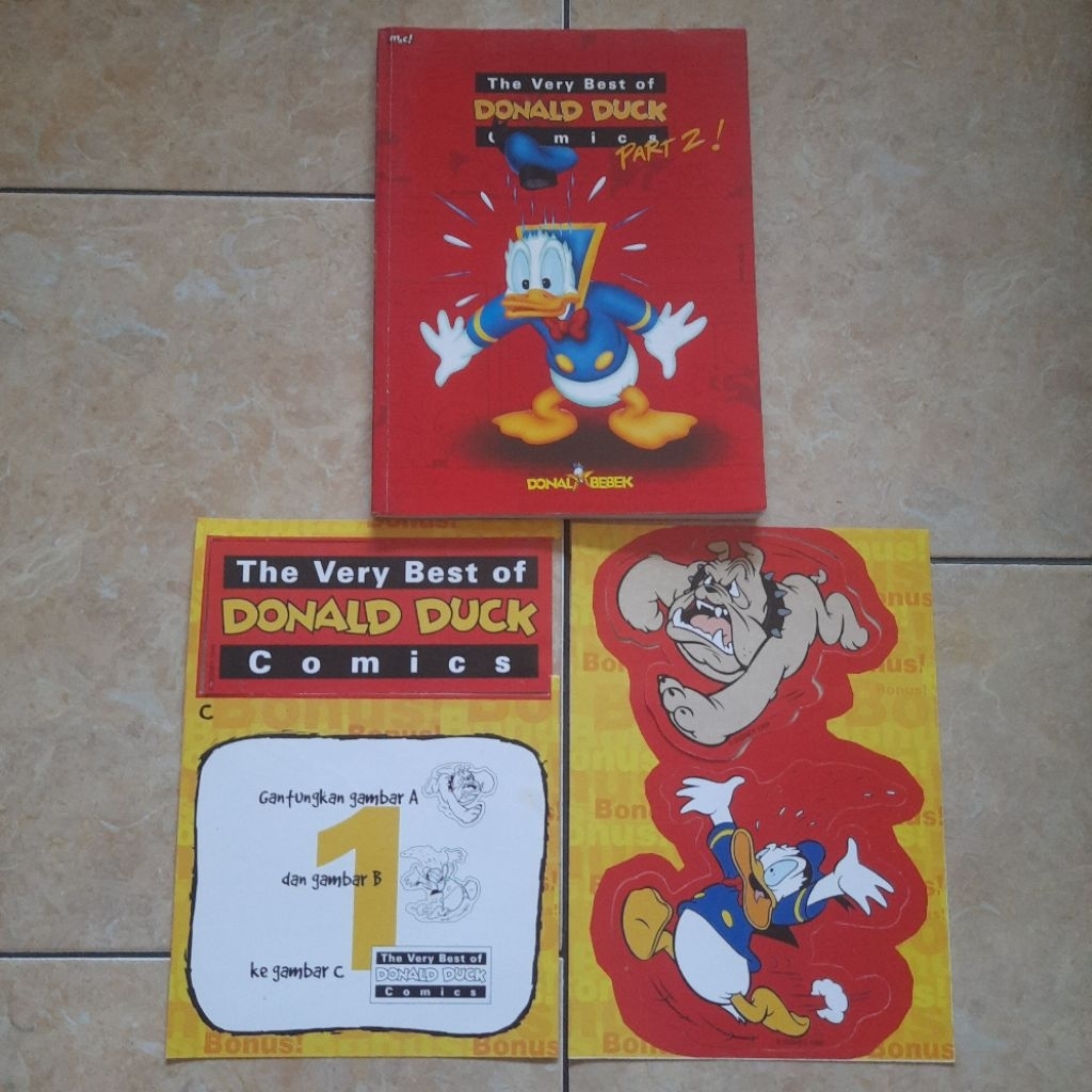 Komik Donal Bebek The Very Best Of Donald Duck Comics 2 Bahasa Indonesia Inggris Bonus Gambar Gantun