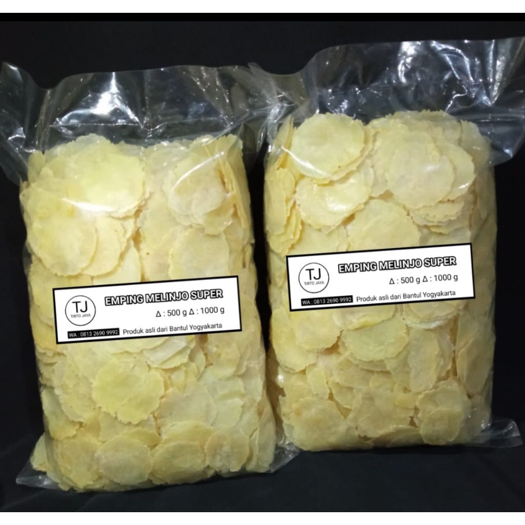 

Emping Melinjo Super khas Bantul Jogja
