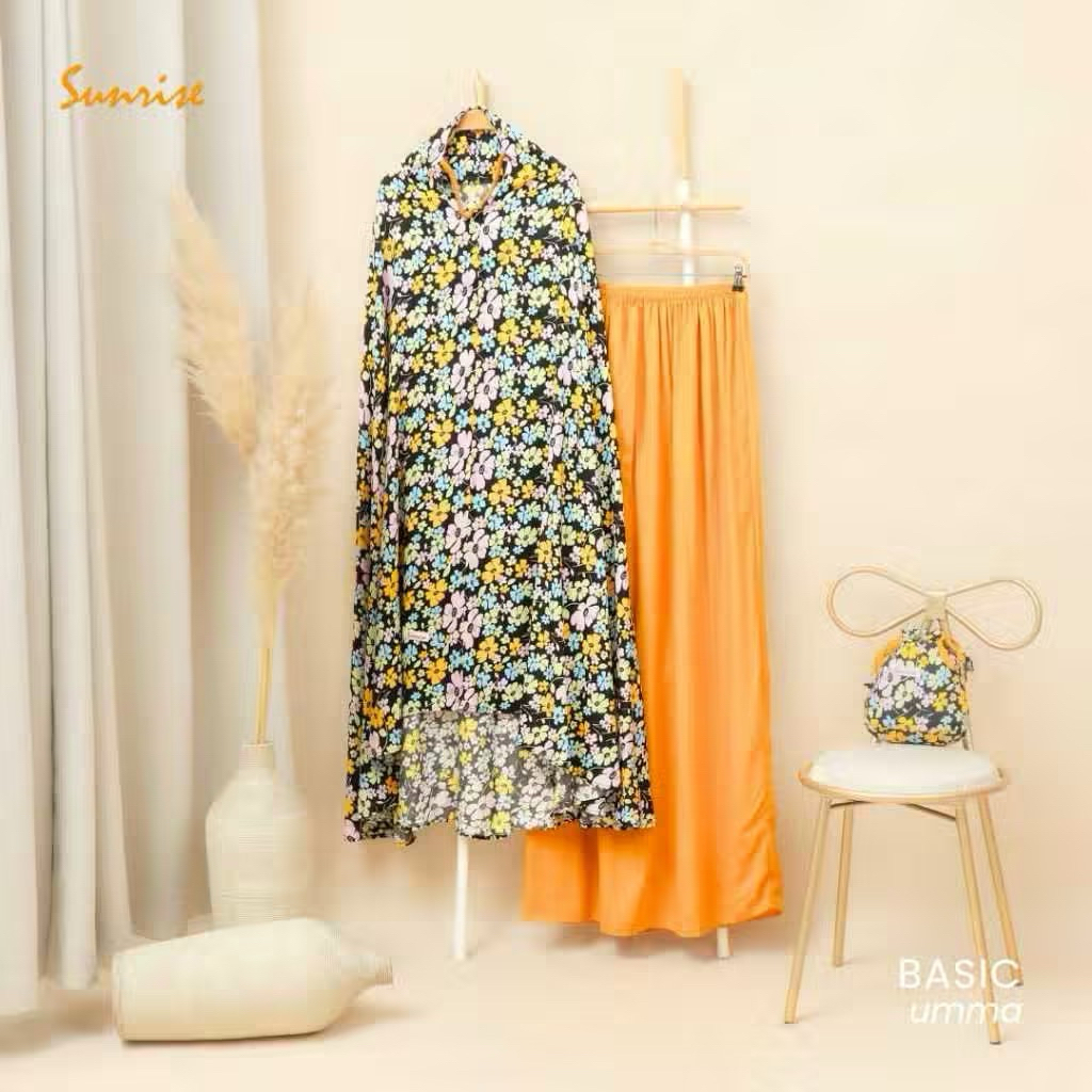 Mukena Sunrise - Umma - Mukena Dewasa Rayon Premiun Jumbo