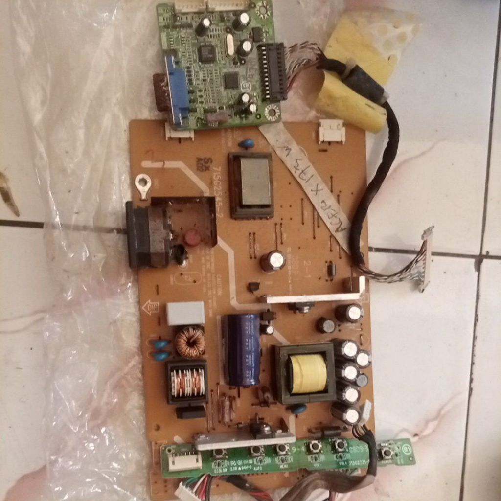 mesin monitor acer x173w