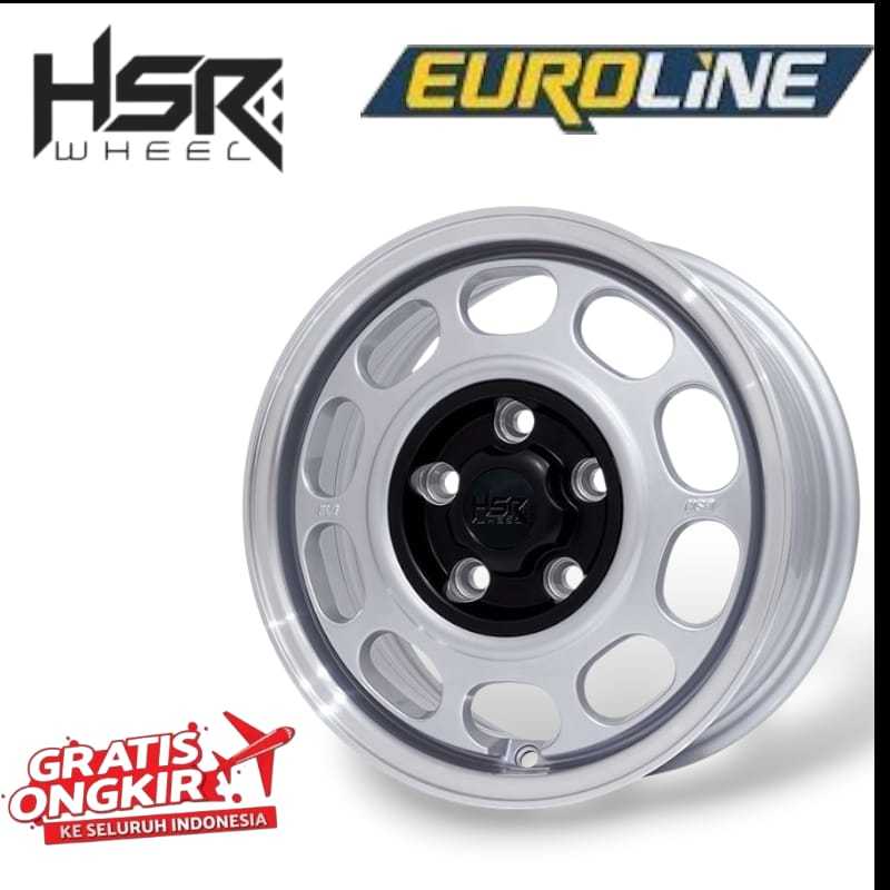 Velg Mobil Racing HSR KLG Ring 14 Lubang 5 Untuk Carry Grandmax Apv Gratis Ongkir