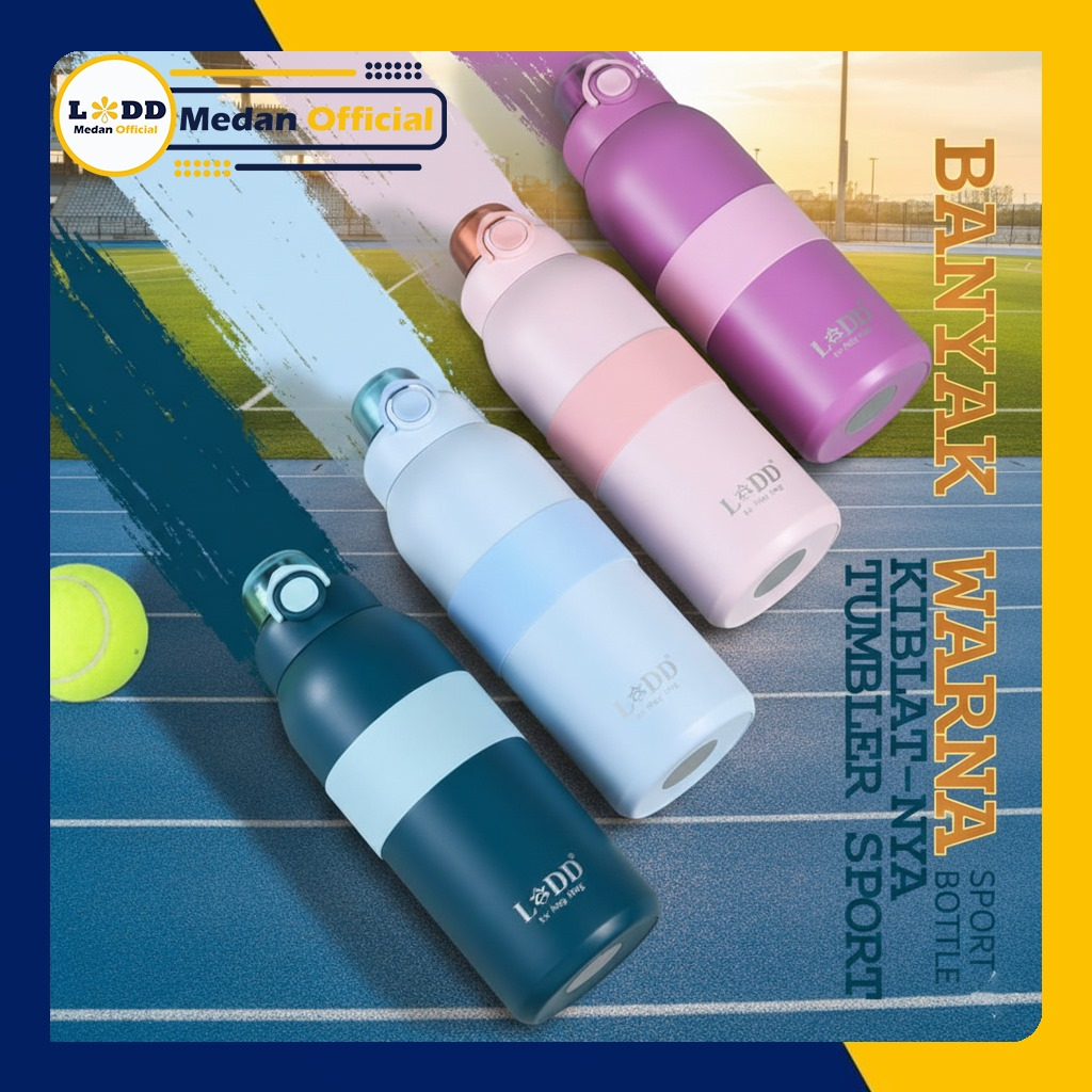 Ledingding-Botol minum Stainless Steel Cangkir Tumbler Kopi 1000ml Insulated Vacuum Cup 304 stainles