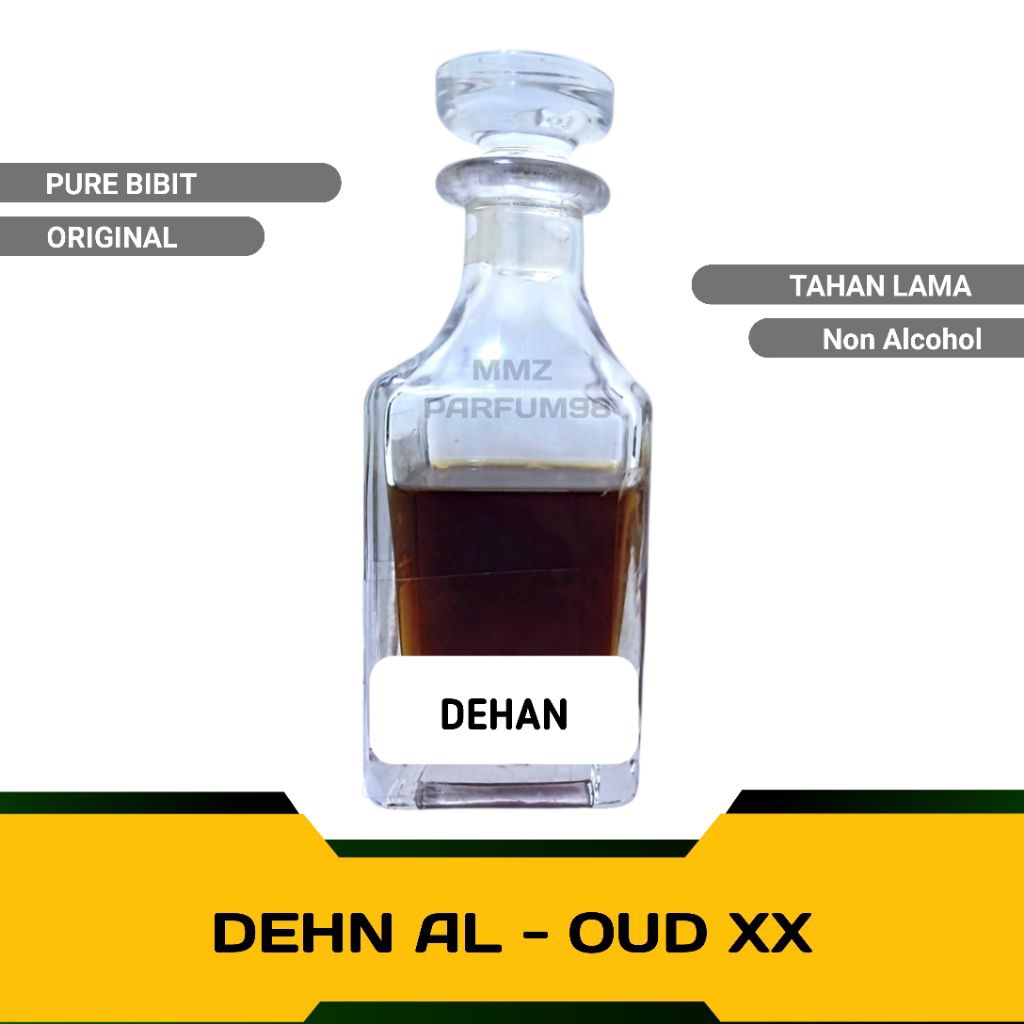 DEHAN AL OUD XX- ASLI OUD 100% BIANG PREMIUM - MINYAK GAHARU AMBERGRIS / ATTAR OUD DEHAN SURRATI