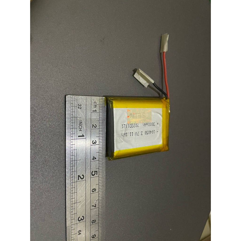 Baterai lithium polymer 3,7v 3000mah