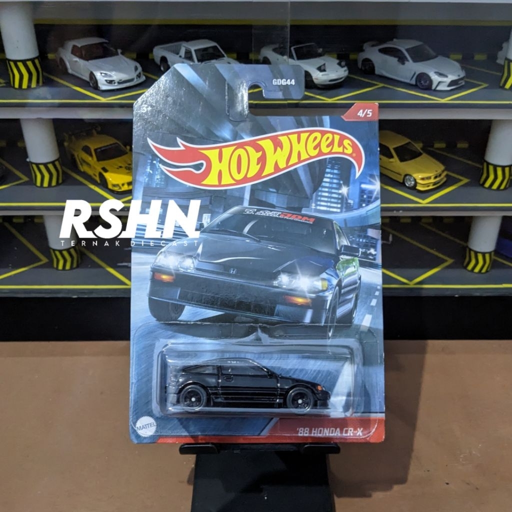 Hot Wheels Honda CRX Hitam