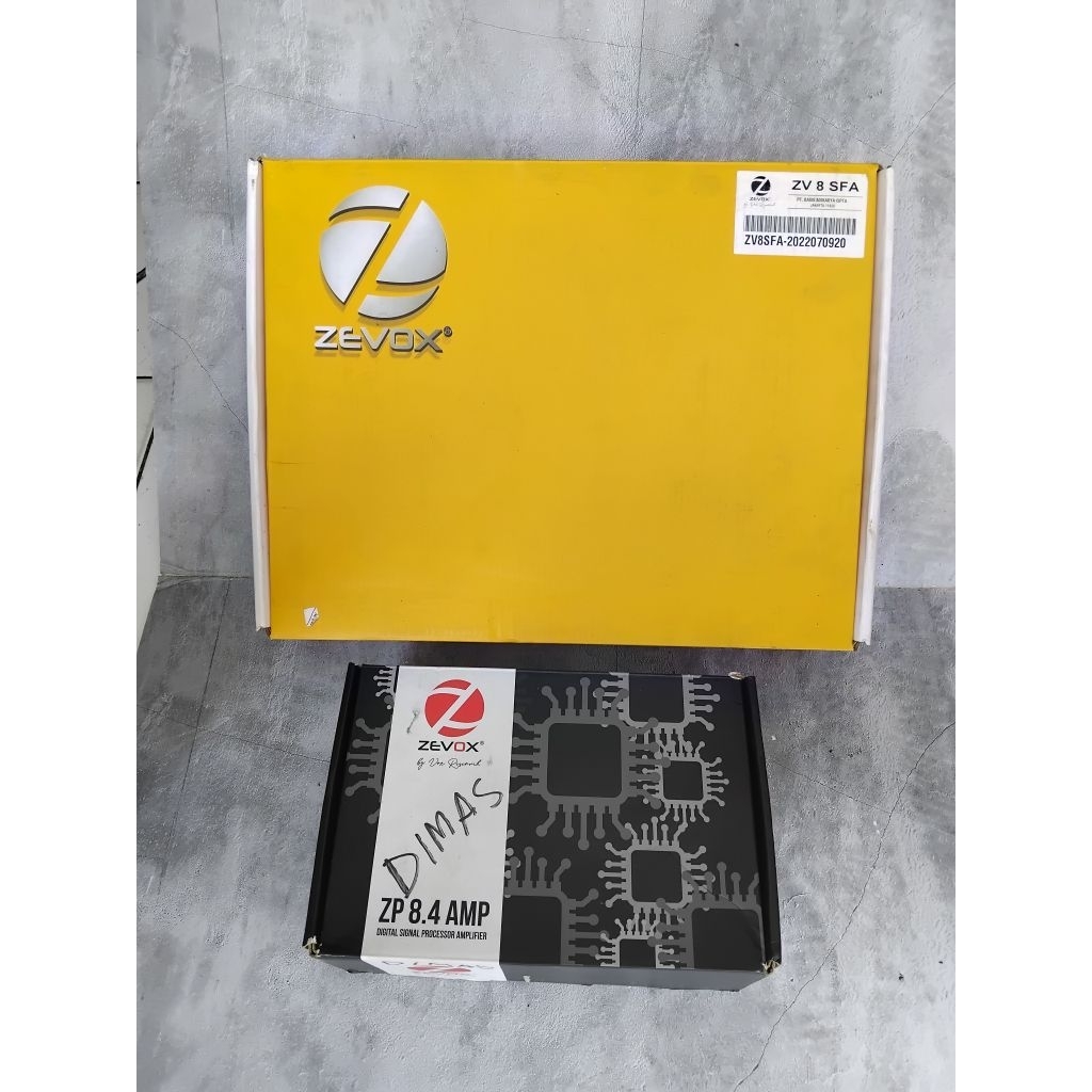 Paket Audio mobil processor zevox