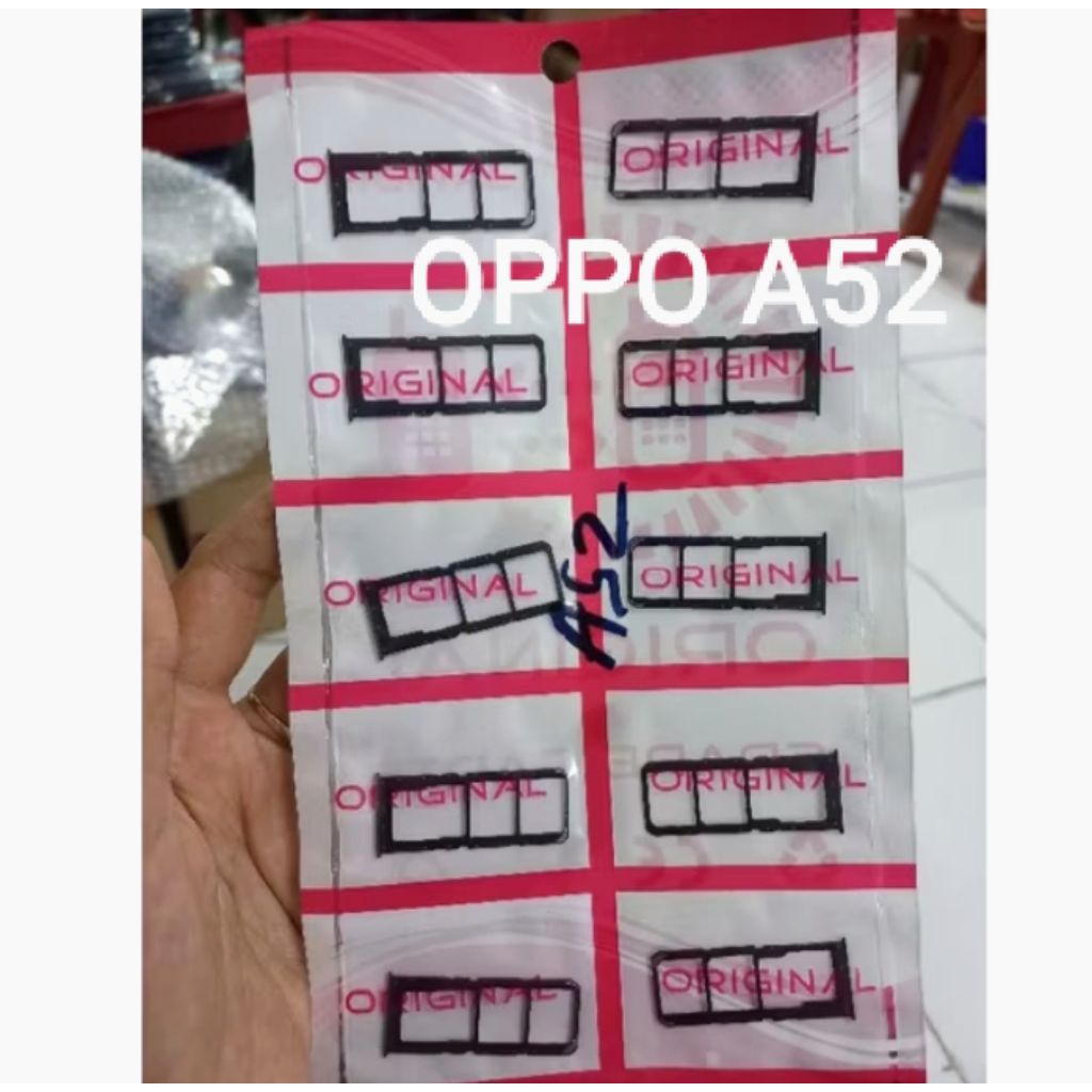 Simtray OPPO A52 - Simlock Oppo A52 - Tempat dudukan simcard Oppo A52