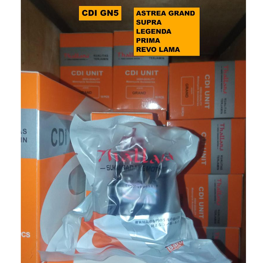 CDI UNIT CDI MOTOR GN5 HONDA GRAND SUPRA ASTREA LEGENDA PRIMA REVO LAMA MEREK THALLAND
