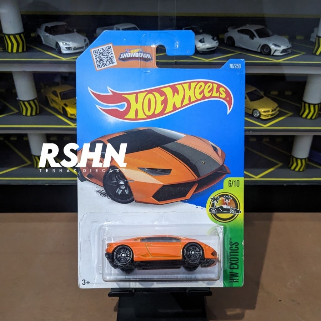 Hot Wheels Lamborghini Huracan LP610 Orange