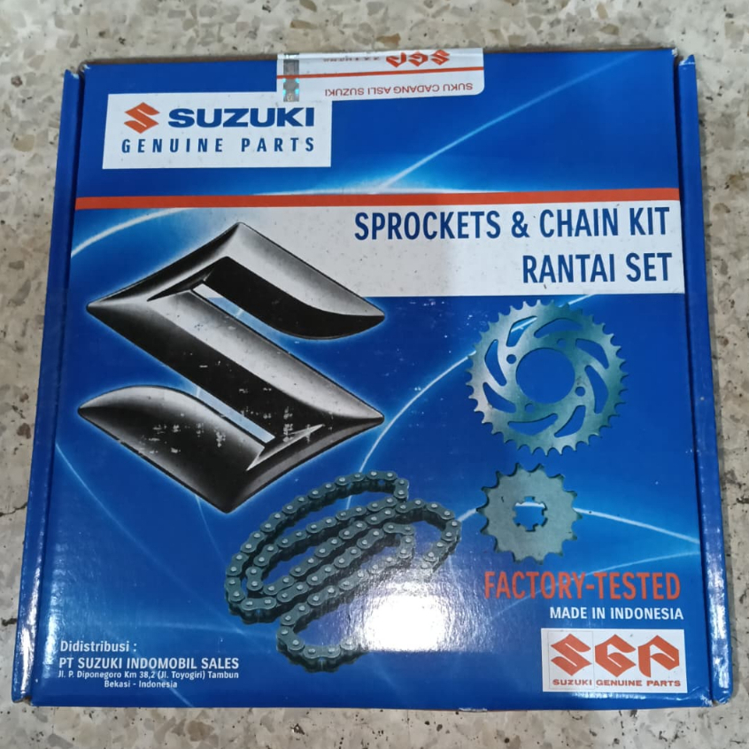 Girset thunder 125 Gir set thunder 125 Gear set thunder 125 Gir paket thunder 125 Chain kit thunder 