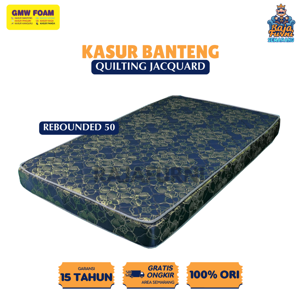 GMW FOAM / KASUR BUSA BANTENG / KASUR BUSA REBOUNDED / KASUR BUSA QUILTING JACQUARD