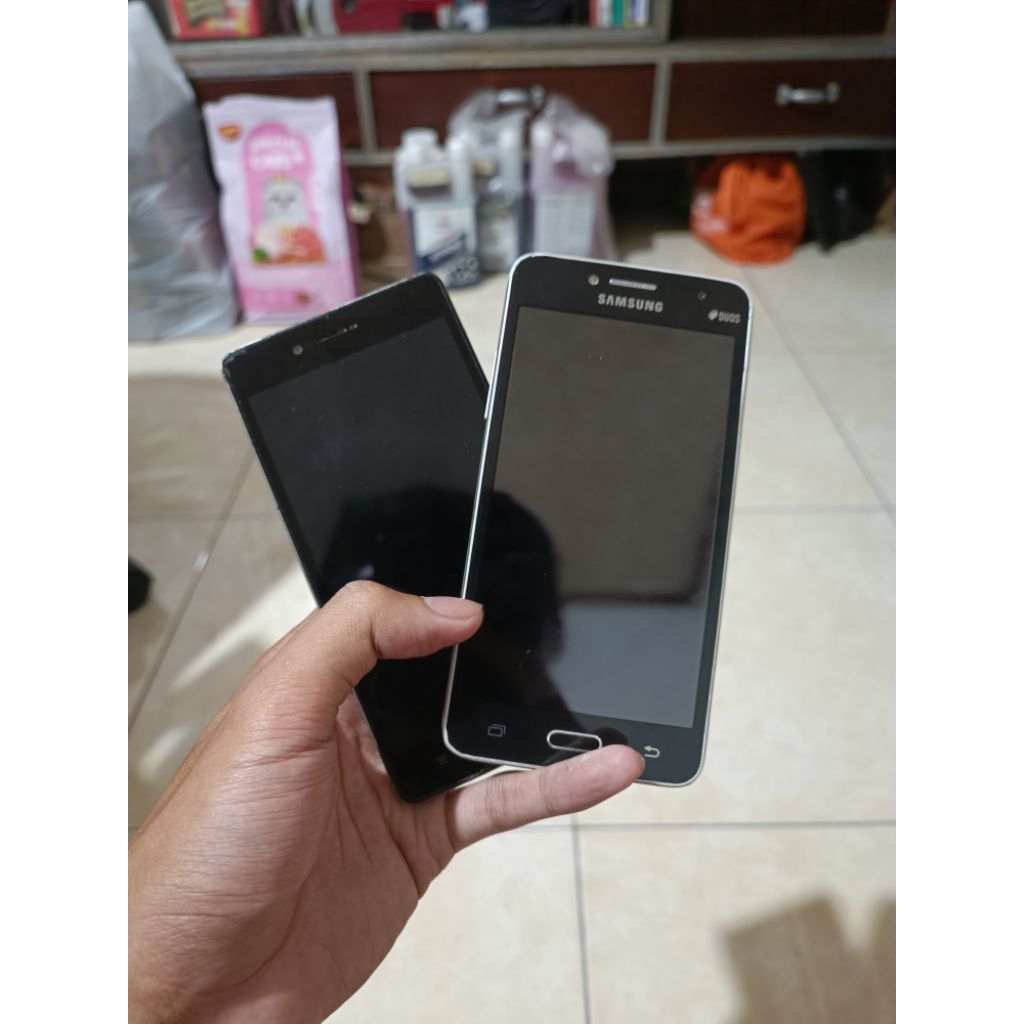 HP SAMSUNG J2 PRIME DAN OPPO NEO 7 MATI TOTAL LCD MULUS