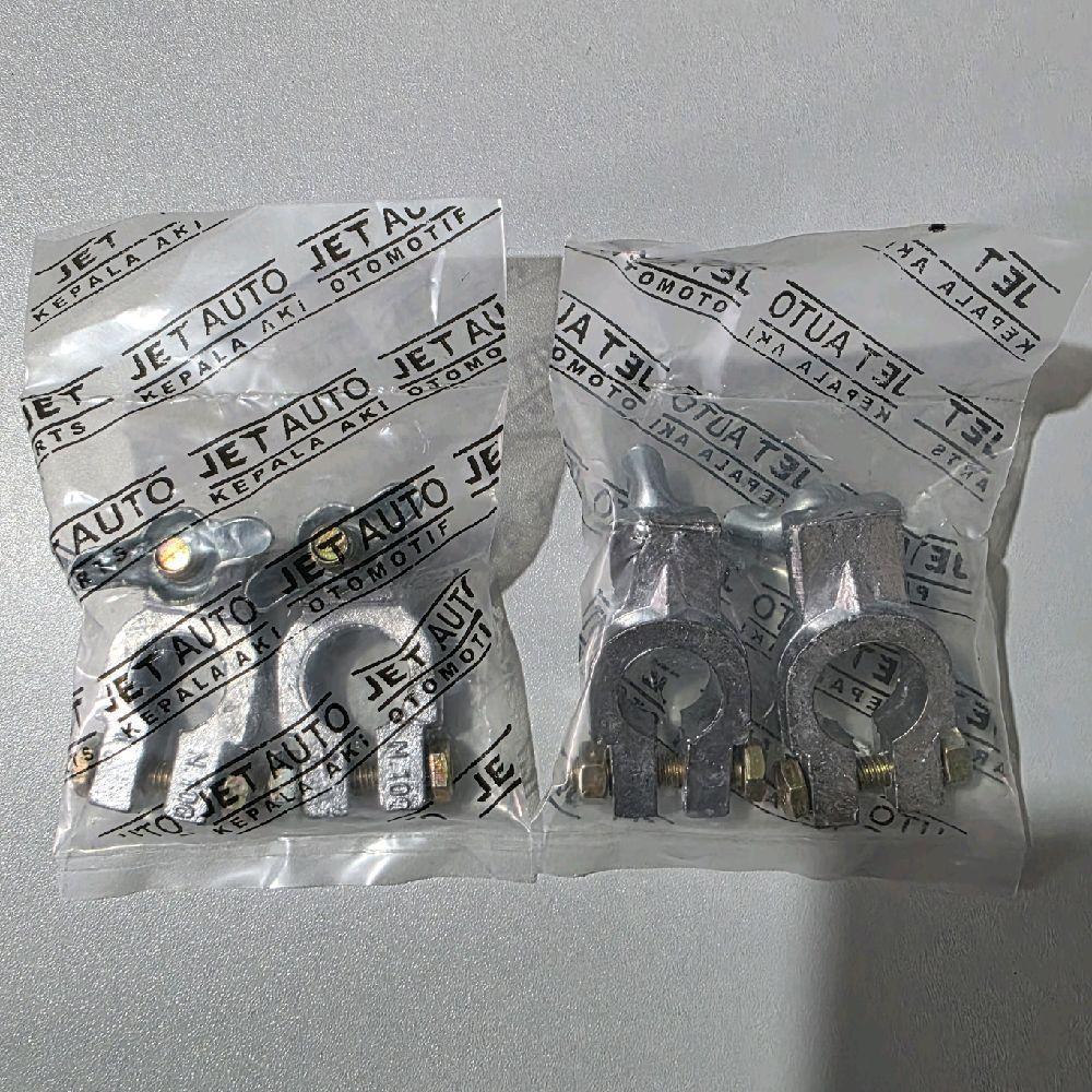 Kepala Aki Timah N100 Jepitan Aki Timah Mobil N 100 Terminal Set Timah Aki