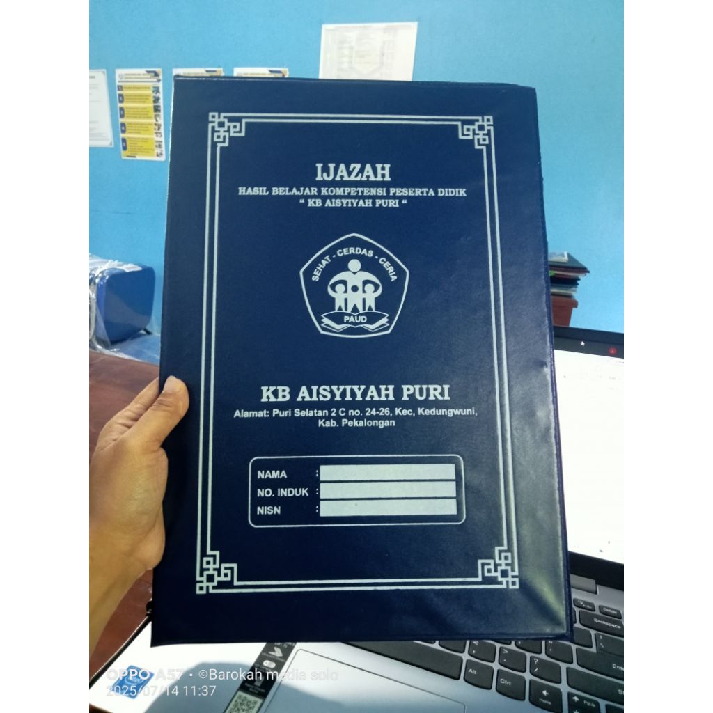 

MAP RAPORT SABLON CUSTOM/FREE DESAIN BEBAS PILIH WARNA,BAHAN NAVA LAPIS KARTON TEBAL