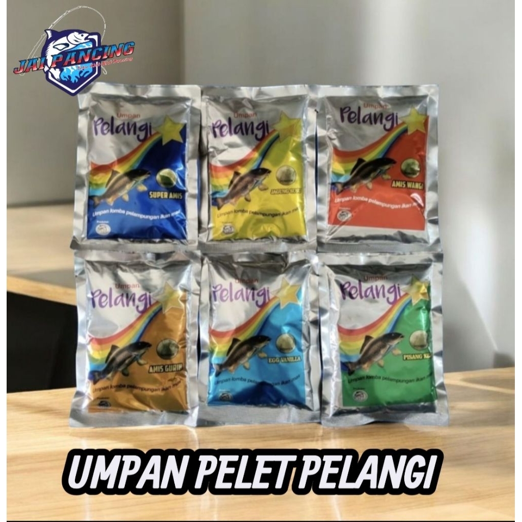 UMPAN PELET DJEMPOL PELANGI