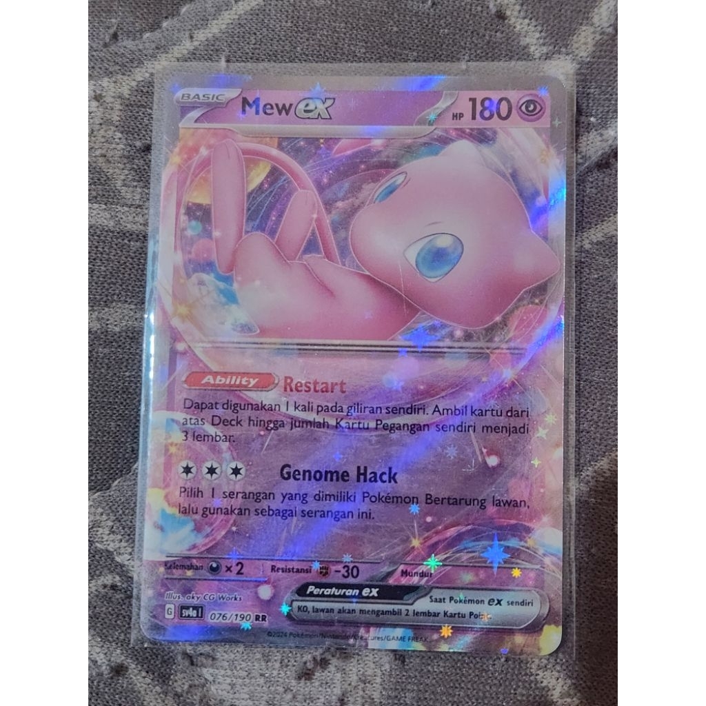 Kartu Pokemon Mew EX RR