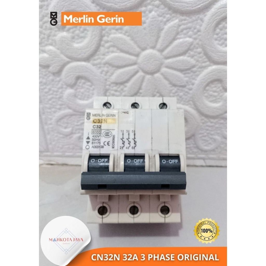 MCB MERLIN GERIN 3 PHASE 40A / 60A