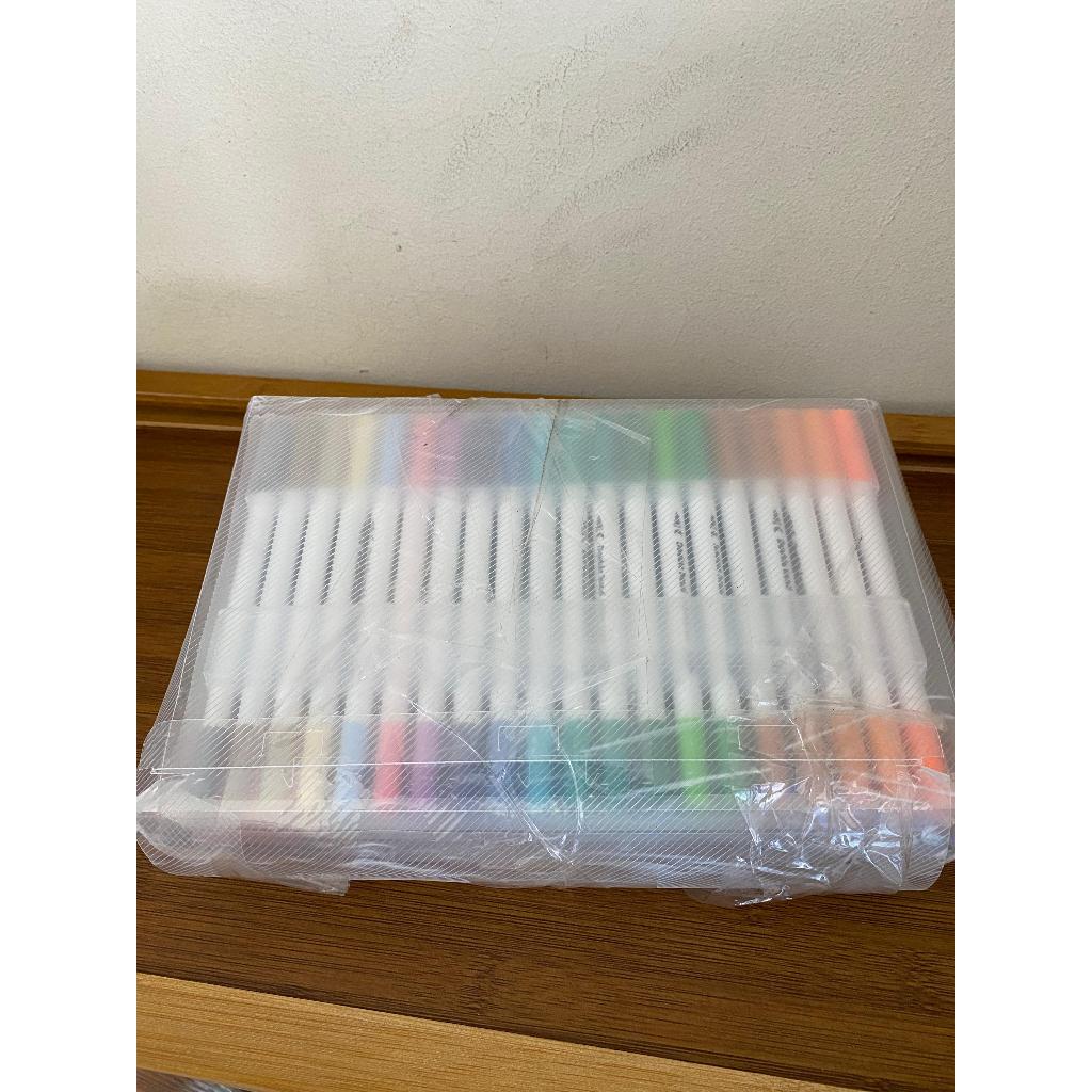 

Hightune Spidol Warna Set 12/36/60/80/100/120 Spidol Brush Pen 2 Tips Spidol Set Marker Drawing Pen